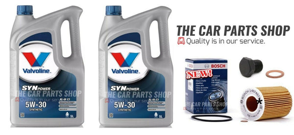 10L VALVOLINE 5W30 HIGH QUALITY OIL CHANGE SERVICE KIT FOR BMW 330CI 3.0 E46