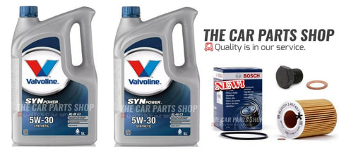 10L VALVOLINE 5W30 HIGH QUALITY OIL CHANGE SERVICE KIT FOR BMW 330CI 3.0 E46