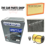 TO FIT VW GOLF GT TDI 2.0 MK7 PREMIUM QUANTUM SERVICE KIT + AIR OIL POLLEN PACK