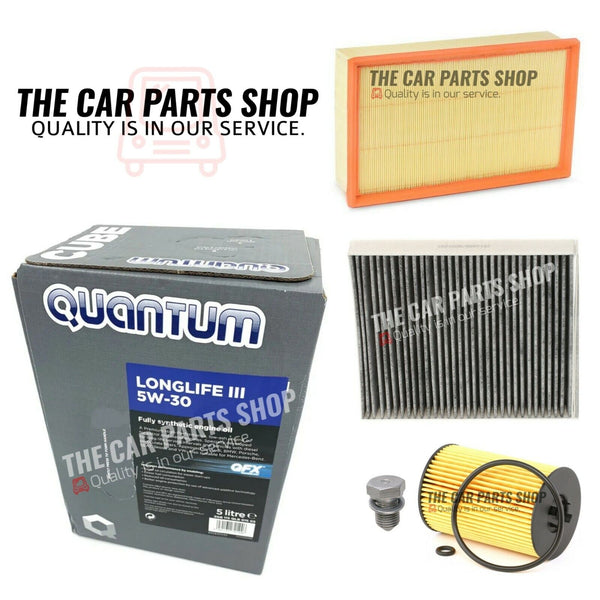 TO FIT VW GOLF GT TDI 2.0 MK7 PREMIUM QUANTUM SERVICE KIT + AIR OIL POLLEN PACK