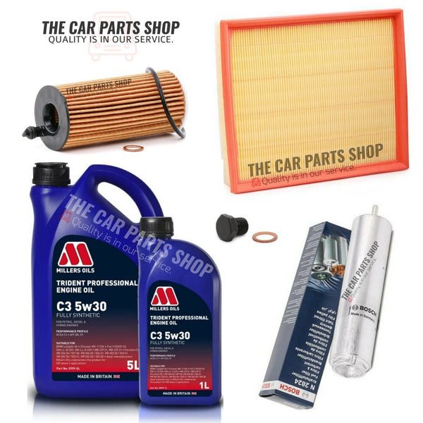 FITS BMW 1 SERIES 116d 118d F20 F21 PREMIUM MILLERS SERVICE KIT WITH BOSCH FUEL