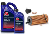 FITS BMW 1 SERIES 116d 118d MILLERS SERVICE KIT OIL FILTER 6L OIL & PLUG NEW KIT