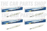 4 X BOCSH GLOW PLUGS FOR CITROEN XSARA PICASSO DESIRE 1.6 HDI BRAND NEWP PLUGS