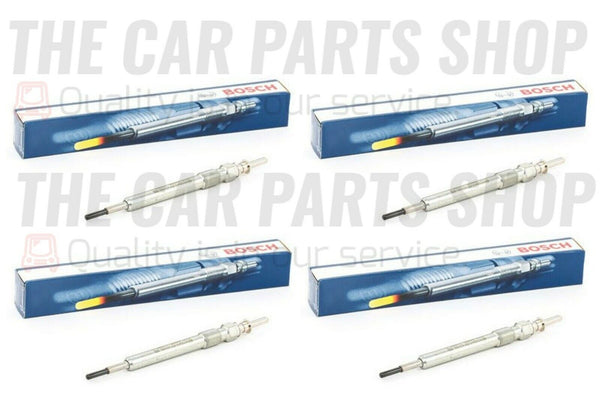 4 X BOCSH GLOW PLUGS FOR CITROEN XSARA PICASSO DESIRE 1.6 HDI BRAND NEWP PLUGS