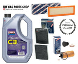 BOSCH SERVICE KIT FOR BMW 520D M-SPORT TOURING F11 5L OIL,  AIR, OIL & CABIN KIT