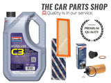 Bosch Service kit for BMW 520d 2.0 Touring F11 5L Granville & Bosch oil & air OE