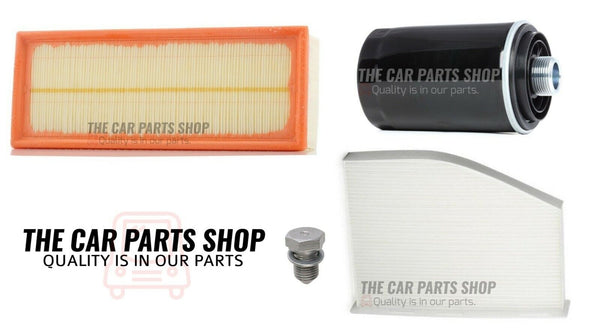 FOR VW SCIROCCO 2.0 GT PETROL MK3 SERVICE FILTER KIT OIL AIR CABIN AND SUMP PLUG