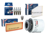 FOR VW GOLF 1.4 PETROL 2010> COMPLETE BOSCH SERVICE FILTER KIT + BOSCH PLUGS x4