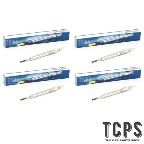 4 X BOSCH GLOW PLUGS FOR BMW 1 SERIES 116D COMPACT E81 BRAND NEW