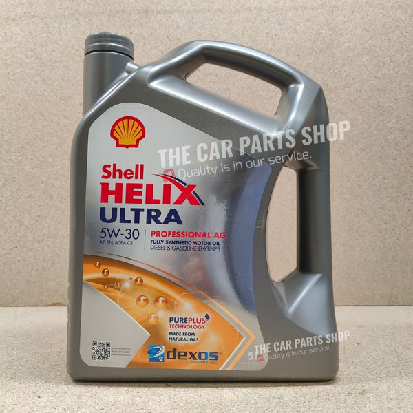 5 LITRES SHELL HELIX ULTRA AG PROFESSIONAL ENGINE OIL 5W30 FAST DELIVERY