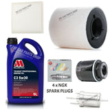 FULL SERVICE KIT FOR AUDI A1 1.4 TFSI 2010 ONWARDS WITH NGK SPARK PLUGS x 4 NEW