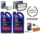 10L MILLERS & FUEL OIL AIR BOSCH SERVICE KIT FOR KIA SPORTAGE 2.0 CRDi MK3 10-13