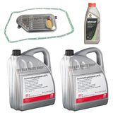 AUTO TRANSMISSION SERVICE KIT & POWER STEERING FLUID FOR BMW 330CI 3.0 E46