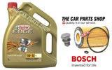 FITS VW PASSAT BUSINESS 1.6 TDI B8 BOSCH SERVICE KIT NEW BOSCH FILTER 5L CASTROL