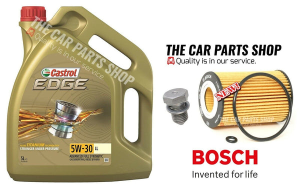 FITS VW PASSAT BUSINESS 1.6 TDI B8 BOSCH SERVICE KIT NEW BOSCH FILTER 5L CASTROL