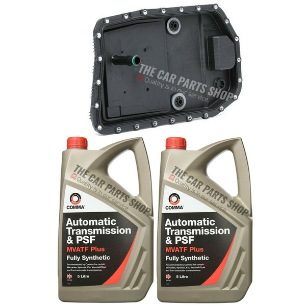 AUTO TRANSMISSION SERVICE KIT FOR BMW 520D MSPORT E60 10L ATF FLUID & NEW FILTER