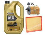 FITS PEUGEOT 3008 1.6 HDI 2014> SERVICE KIT 5L TECHNOLUBE C2 & AIR OIL FILTER OE