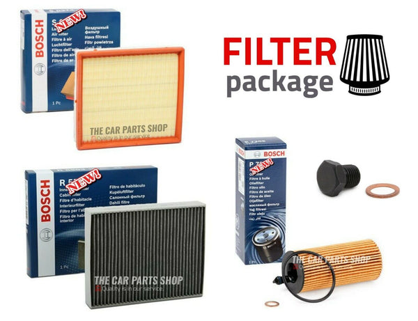 BOSCH SERVICE FILTER KIT FITS BMW 116D 1.5 DIESEL 2015> CABIN AIR OIL FILTER KIT