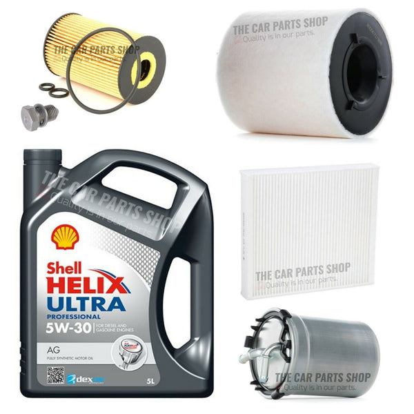 FULL SHELL SERVICE KIT FOR SEAT IBIZA MK4 1.6 TDI 2009> ALL 4 NEW FILTERS