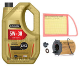 TECHNOLUBE SERVICE KIT FITS PEUGEOT 508 1.6 HDI 2011> NEW OIL AIR FILTER & 5L