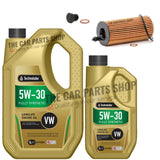 TECHNOLUBE SERVICE KIT FOR BMW 5 SERIES 520D 530D 6L LL04 5W30 AND OIL FILTER
