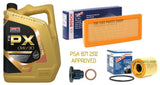 FITS PEUGEOT 207 1.6 GT MK1 BOSCH SERVICE KIT 0W30 5L + BOSCH AIR AND OIL FILTER