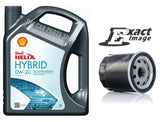 5L SHELL SERVICE KIT FOR TOYOTA YARIS 1.5 HYBRID MK3 5L 0W20 & OIL FILTER KIT