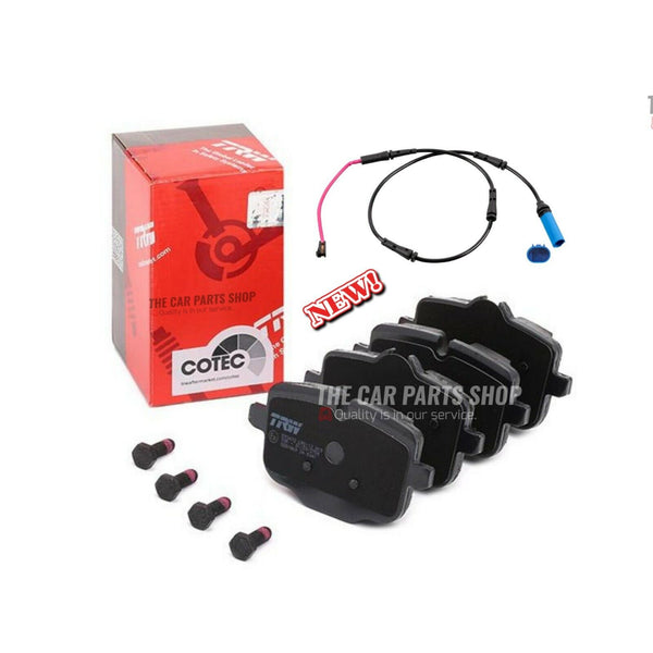 FOR BMW 540i G31 TRW REAR BRAKE PADS AND REAR WEAR SENSOR LEAD BRAND NEW