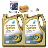 FITS MERCEDES CLS 320 CDI BOSCH SERVICE KIT BOSCH OIL FILTER & 10L PETRONAS