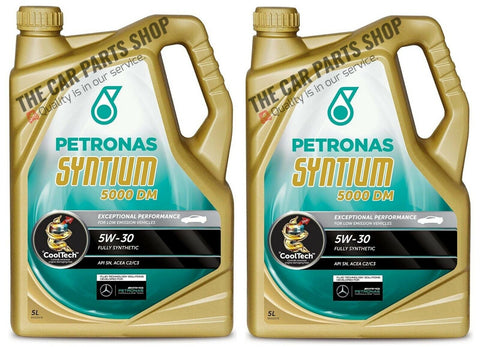 10 LITRES PETRONAS 5W30 ENGINE OIL FOR MERCEDES CLS 320 CDI C219