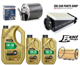 7L TECHNOLUBE SERVICE KIT FOR INFINITI Q50 2.1 SPORT D MK1 + AIR OIL FUEL FILTER