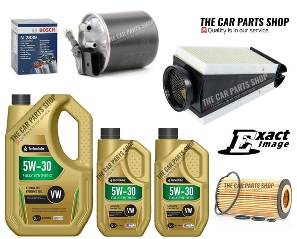 7L TECHNOLUBE SERVICE KIT FOR INFINITI Q50 2.1 SPORT D MK1 + AIR OIL FUEL FILTER