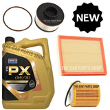 FOR VAUXHALL 1.5 DIESEL GRANDLAND X 2018> SERVICE KIT 5L 0W30 OIL & AIR OIL FUEL