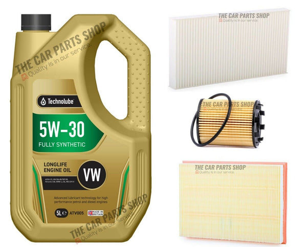 TECHNOLUBE SERVICE KIT FOR VAUXHALL CORSA 1.3 CDTI MK2 AIR OIL POLLEN NEW KIT