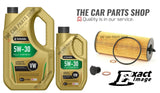 SERVICE KIT FOR BMW 320D E90 NEW OIL FILTER + 6L TECHNOLUBE LONGLIFE + SUMP PLUG