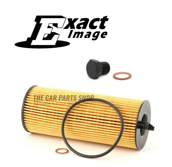 NEW OIL FILTER AND SUMP PLUG FITS BMW 320D 2.0 DIESEL 2009> E90