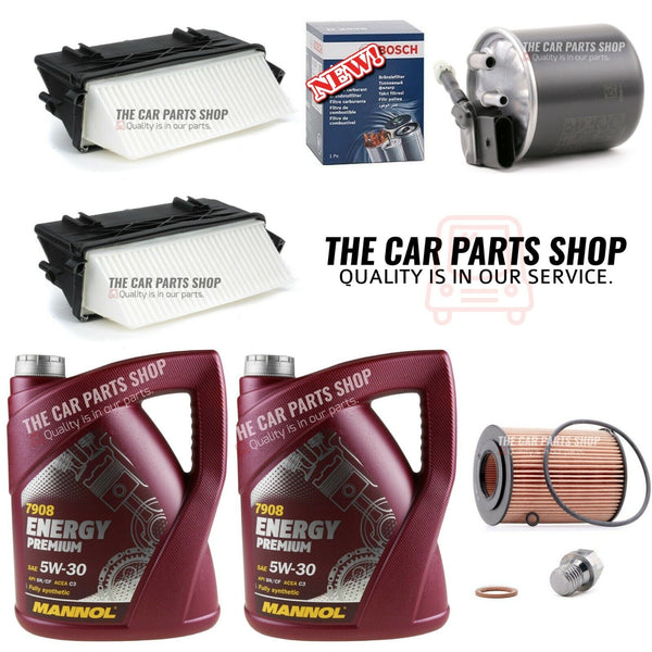 FOR MERCEDES E350 BLUETEC AMG 2013-2015 SERVICE KIT 10L OIL & FUEL OIL AIR KIT