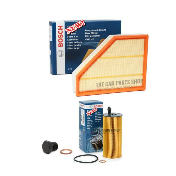 BOSCH FILTER KIT FOR BMW 320D E90 2.0 DIESEL 09-12 NEW BOSCH AIR & OIL FILTER OE