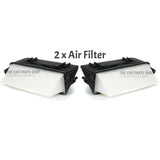2 X HIGH QUALITY AIR FILTERS FOR MERCEDES E350 BLUETEC 2013-2015 RH & LH