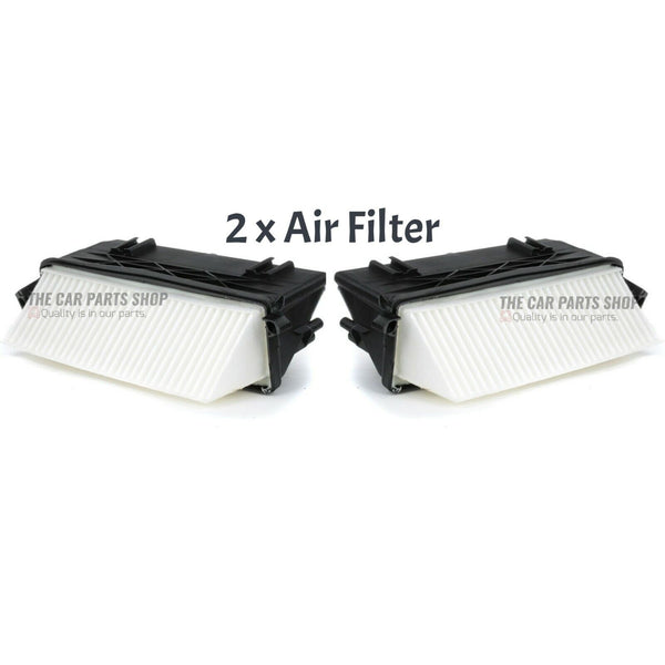 2 X HIGH QUALITY AIR FILTERS FOR MERCEDES E350 BLUETEC 2013-2015 RH & LH