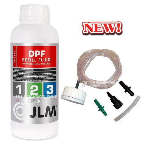 1 litre JLM Diesel DPF Refill Fluid & JLM Diesel DPF Refill Fluid Hose BRAND NEW