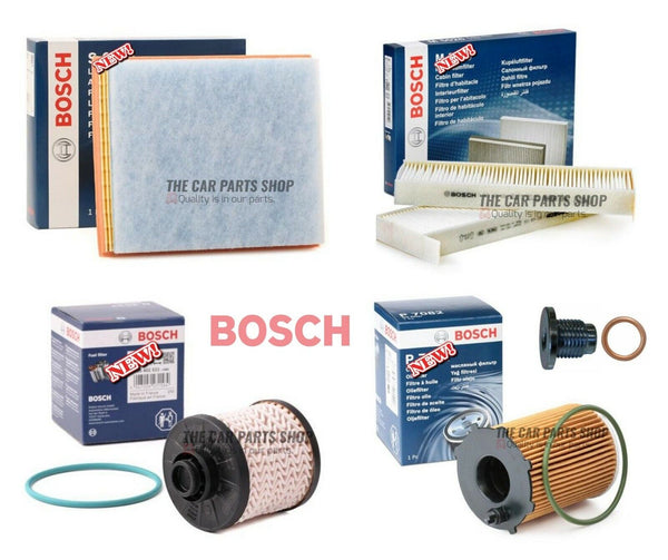 FOR PEUGEOT 3008 1.6 2014> FULL BOSCH SERVICE FILTER WITH NEW SUMP PLUG