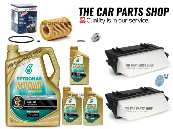 BOSCH SERVICE KIT FITS MERCEDES E350 BLUETEC AMG SPORT S212 AIR & OIL PETRONAS
