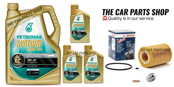 8L PETRONAS & FILTER BOSCH SERVICE KIT FITS MERCEDES E350 BLUETEC AMG SPORT S212