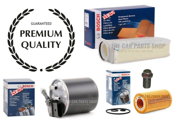 FOR MERCEDES E220 BLUETEC W212 BOSCH SERVICE FILTER KIT FUEL OIL AIR BOSCH KIT