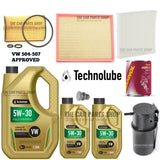 FOR VW CRAFTER CR35 2.0 DIESEL MK1 FULL SERVICE KIT 7L OIL & ALL FILTERS NEW