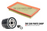 AIR FILTER AND OIL FILTER FOR NISSAN QASHQAI 1.5 DCI 10-13 SERVICE FILTER KIT