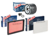 TO FIT NISSAN QASHQAI 1.5 DCI J10 BOSCH SERVICE FILTER KIT BOSCH AIR OIL POLLEN