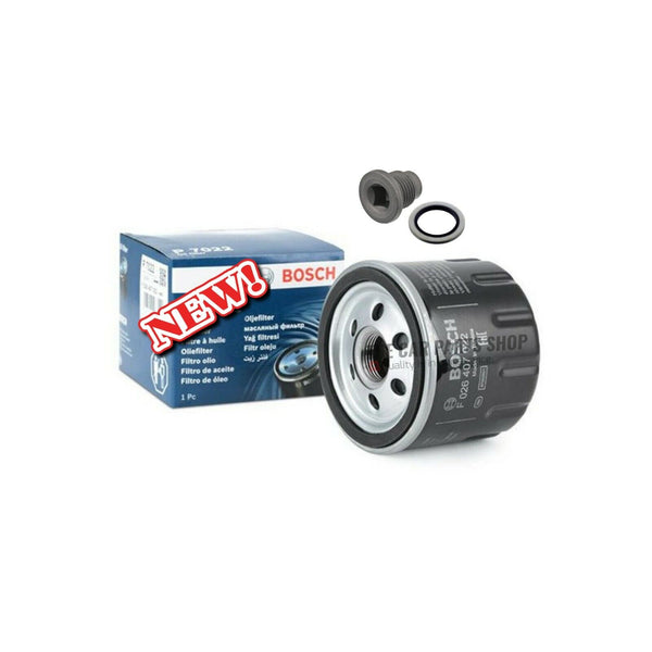 BOSCH OIL FILTER & SUMP PLUG TO FIT NISSAN QASHQAI 1.5 DCI J10 OE QUALITY