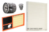AIR OIL POLLEN FILTER KIT FOR VW POLO MATCH 1.4 PETROL MK4 SERVICE FILTER KIT